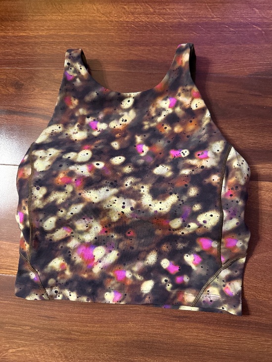 lululemon athletica Other - LULULEMON Athletica Multi Colored Tie Dye Sports Bra size 4